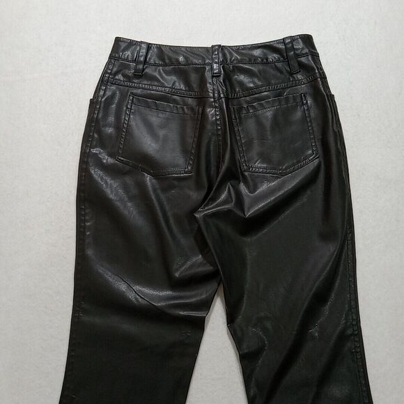 jr-s.com Faux Leather Jeans Women's Size Junior's 5 Black * - Picture 5 of 14